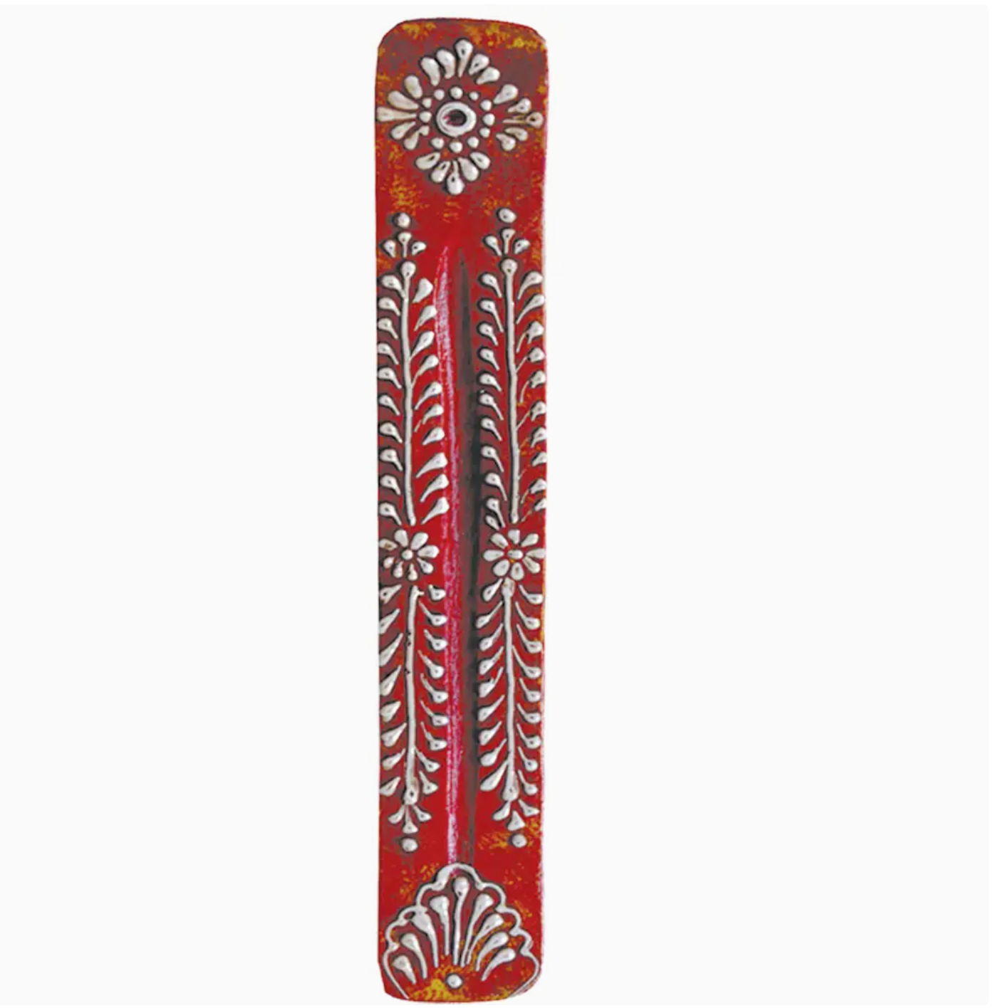 Wooden Incense Holder – Red