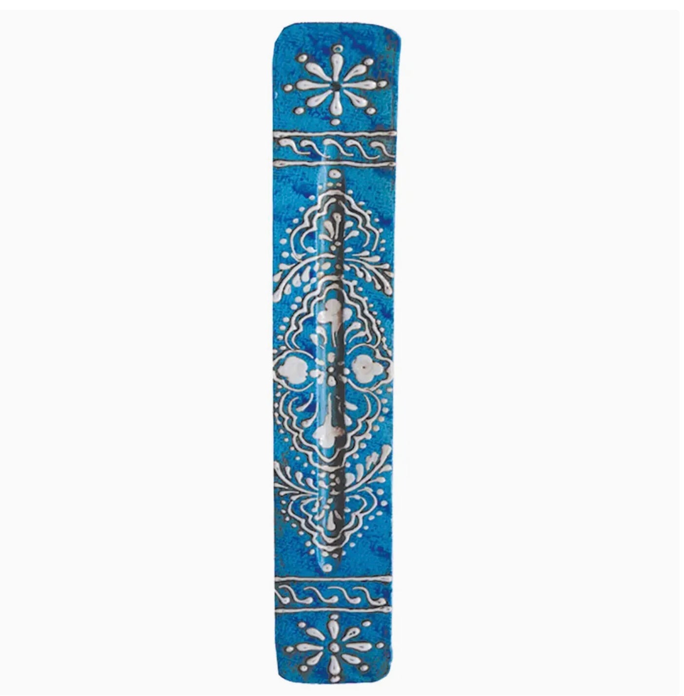 Wooden Incense Holder – Blue